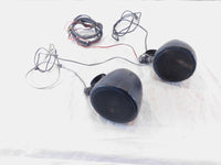 2008 08 Victory Vision Front Left/Right Handlebar Handle Bar Speakers w/ Clamps - C3 Cycle