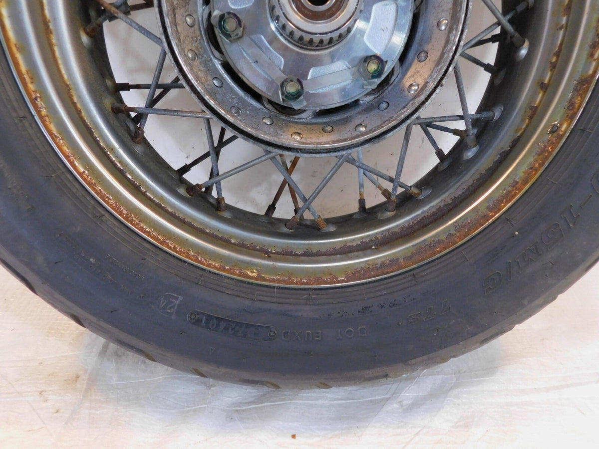 Yamaha V-Star 1100 XVS1100 Classic Custom Spoked Laced Rear Back Wheel Rim & Hub - C3 Cycle