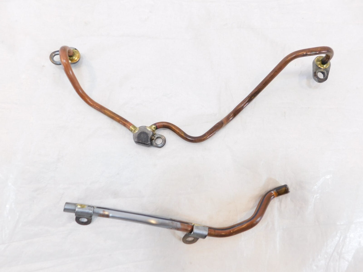2006-2022 Kawasaki Vulcan 900 VN900 Classic LT Custom Crankcase Oil Pipe Lines - C3 Cycle