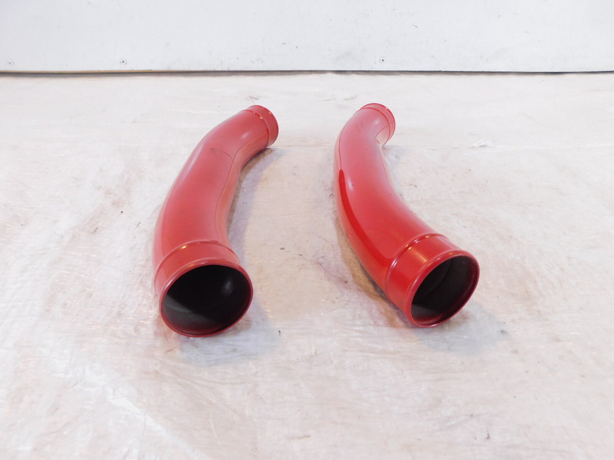 90-99 Yamaha FZR600R OEM Red Cowling Air Intake Pipe Interior Air Duct Tube - C3 Cycle