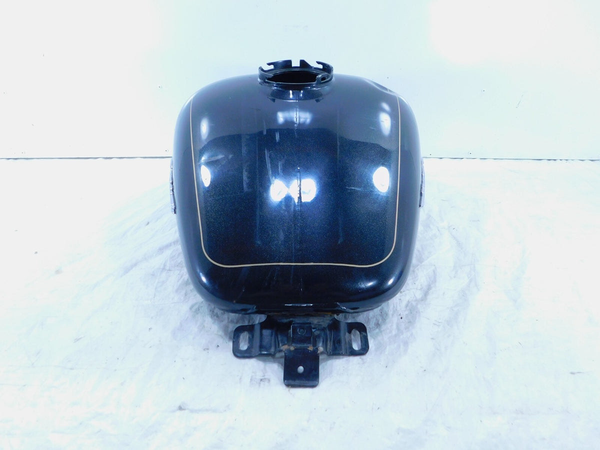 Harley Davidson Road Street & Electra Glide Fuel Gas Petrol Tank - Black -Dented - C3 Cycle