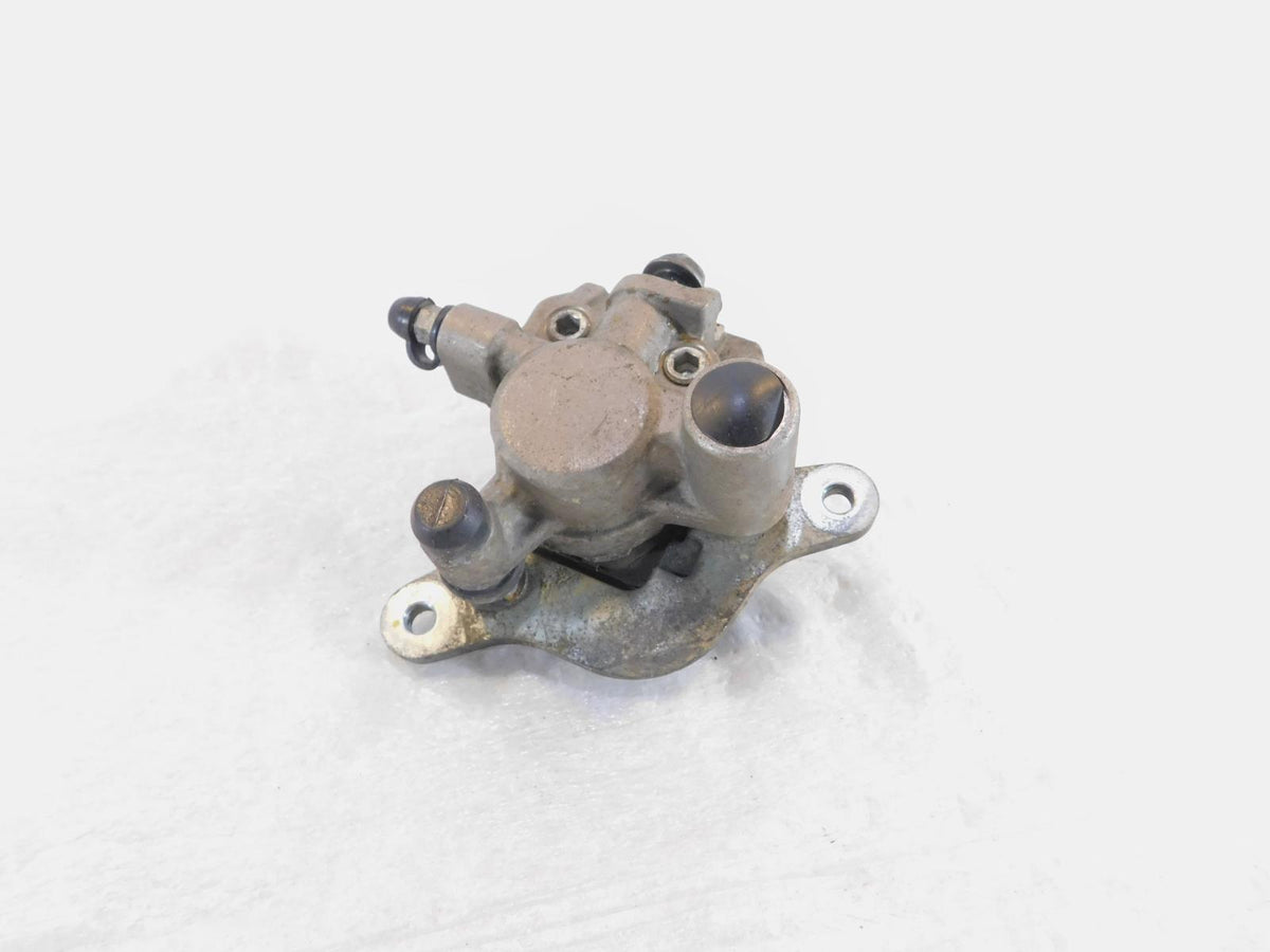 2008 08 Kawasaki KLX140L KLX140 Rear Wheel Disc Brake Caliper & Bracket Mount - C3 Cycle
