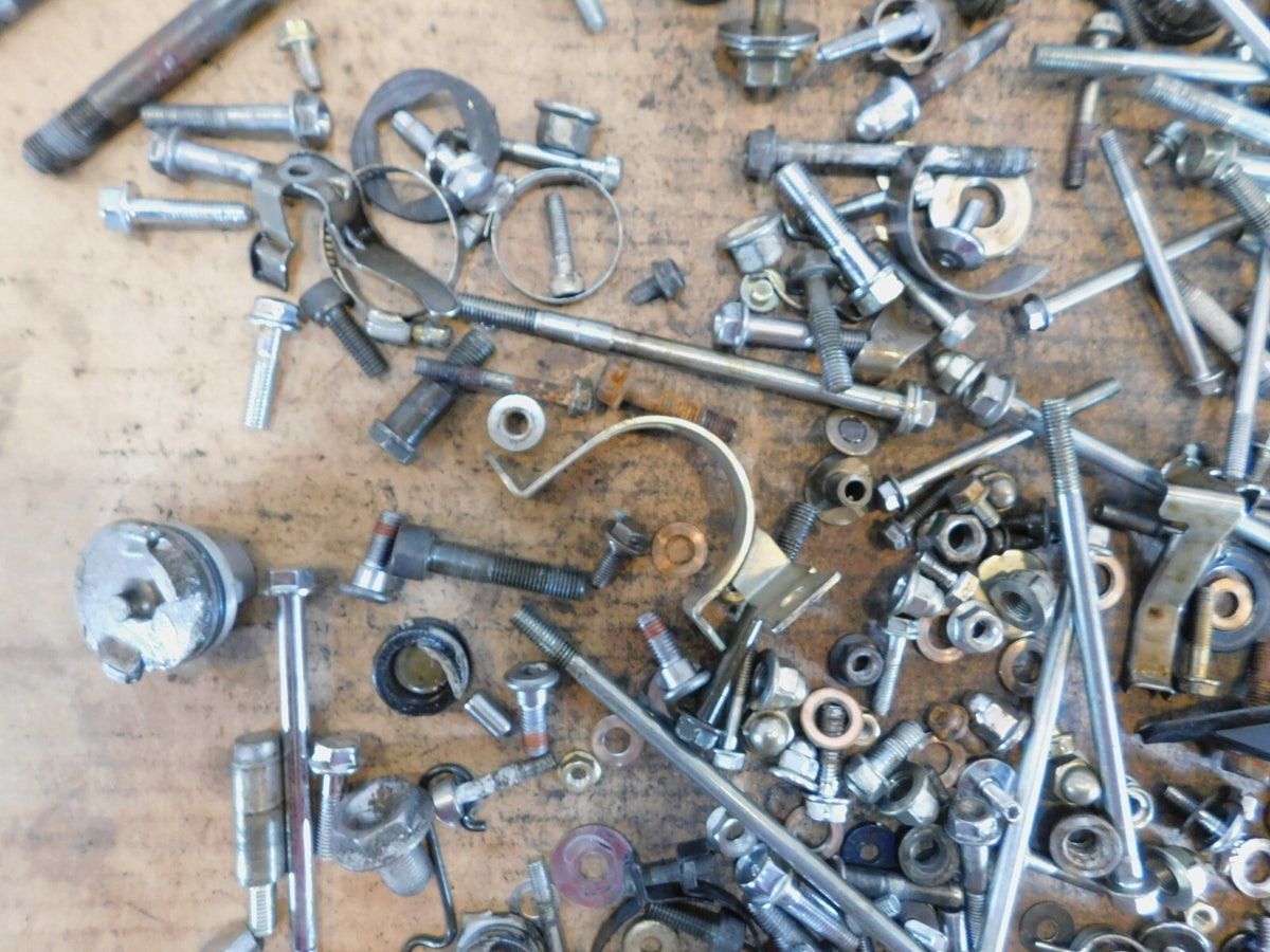 2004 Honda VT1100 VT1100C Shadow 1100 Spirit Nuts Bolts & Brackets Parts Box Lot - C3 Cycle
