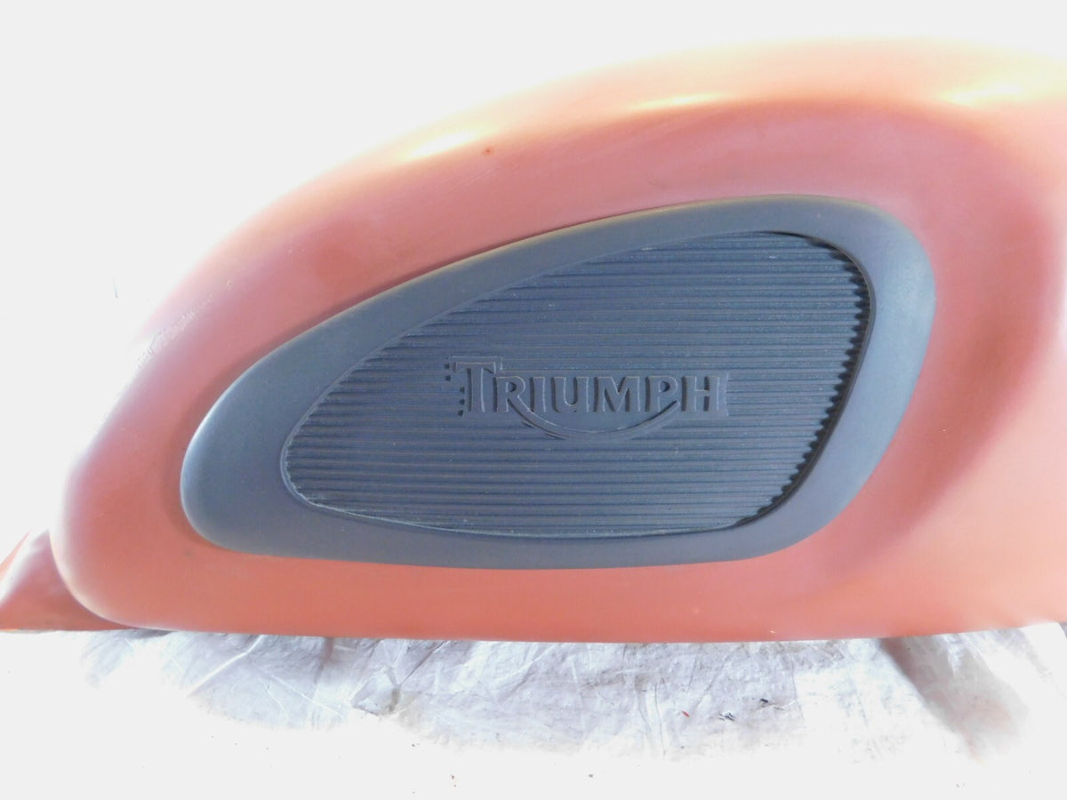 98-03 Triumph Thunderbird Sport 900 Orange Gasoline Petrol Fuel Tank Reservoir - C3 Cycle