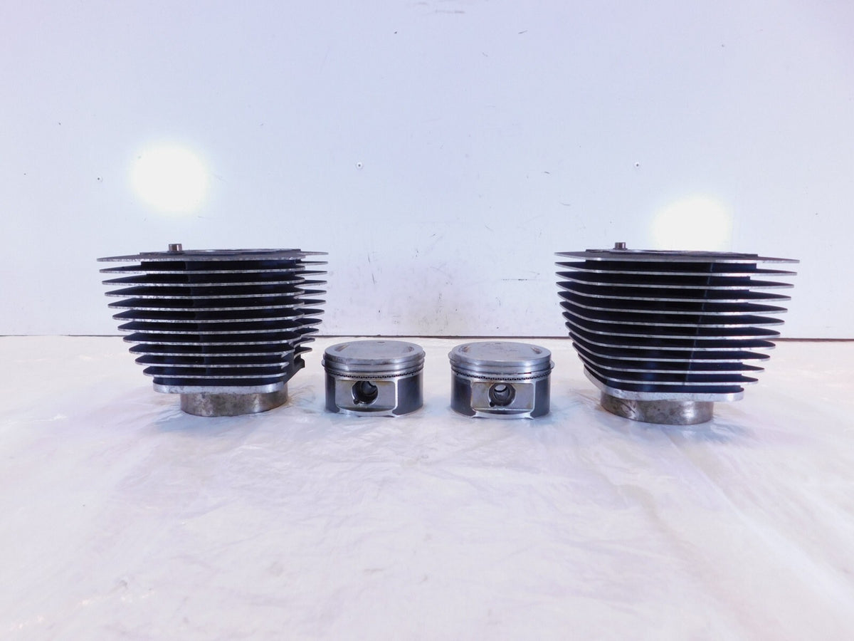 Harley Davidson Twin Cam Touring Dyna & Softail Engine Pistons & Black Cylinders - C3 Cycle
