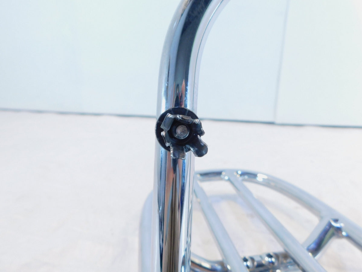 02-06 Harley Davidson V-Rod VRSC VRSCA Chrome Rear Passenger Back Rest Sissybar - C3 Cycle