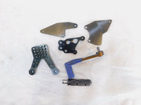 2005-2006 Kawasaki Ninja ZX-6R ZX636 Adjustable Rear Set Foot Peg Brake Shifter - C3 Cycle