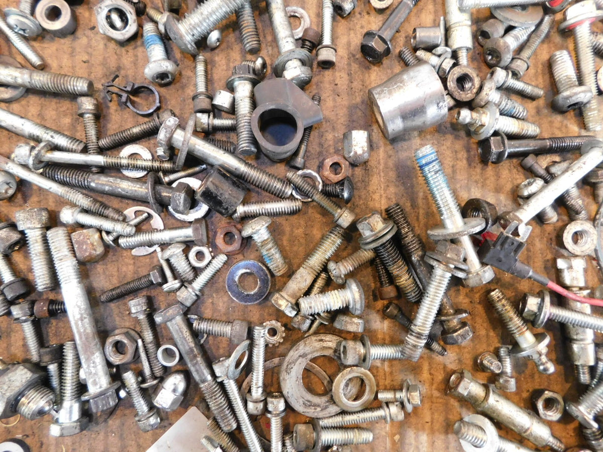 2007 Harley Davidson Dyna FXDC Super Glide Custom Nut Bolt Bracket Parts Box Lot - C3 Cycle