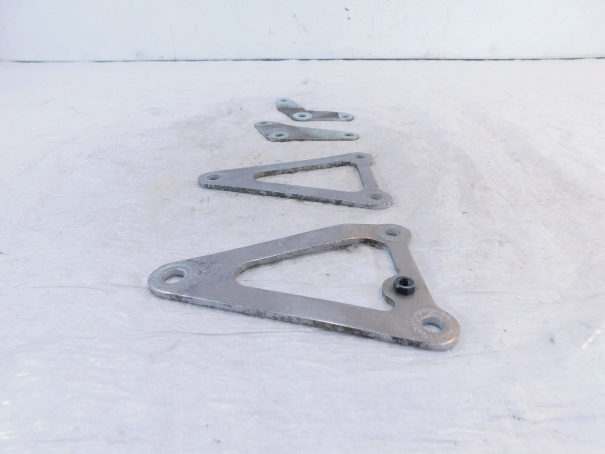 Honda ST1300 ST1300A Rear Left & Right Exhaust Motor Mount Hanger Brackets - C3 Cycle