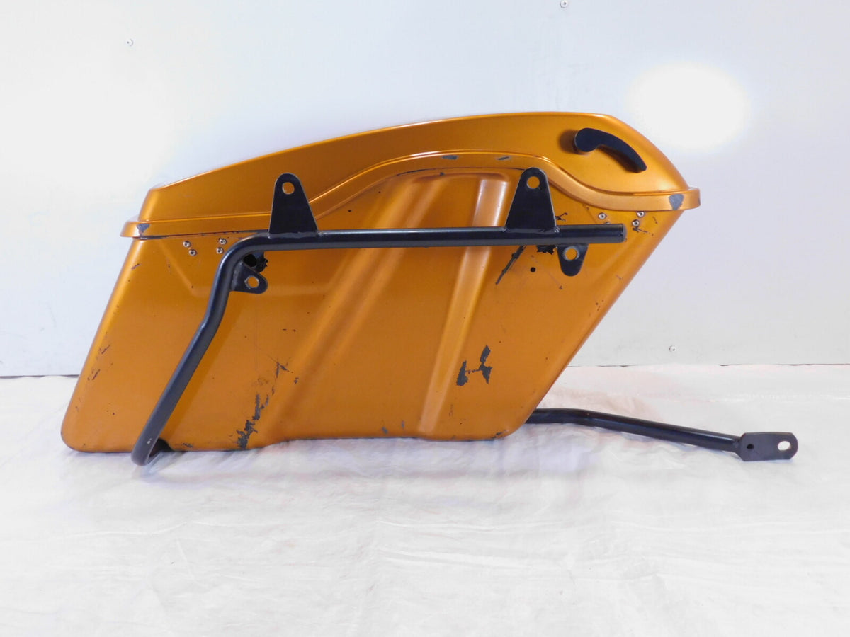 2000-2013 Harley Davidson Softail Right/Left Luggage Speaker Saddlebag Bags - C3 Cycle