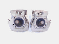 2005 05 Harley Davidson Softail Silver Motor Engine Cylinder Heads w/ Valves - C3 Cycle
