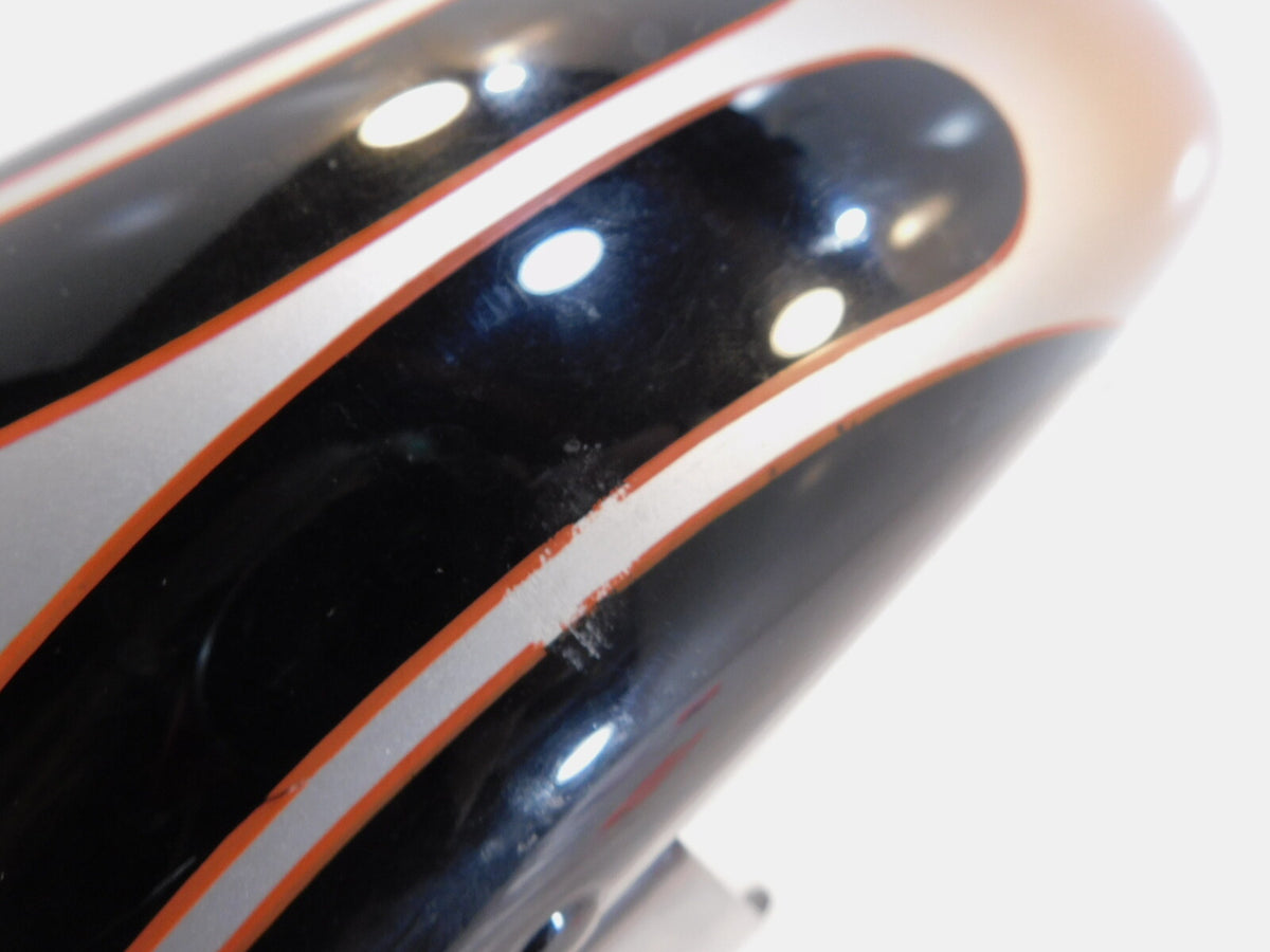Harley Davidson Dyna Wide Glide Flames Custom Style Front Wheel Cover Fender - C3 Cycle