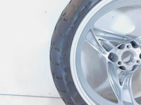 2001-2005 BMW F650 CS F650CS Scarver Silver Rear Rim Wheel & Tire - 36317681009 - C3 Cycle
