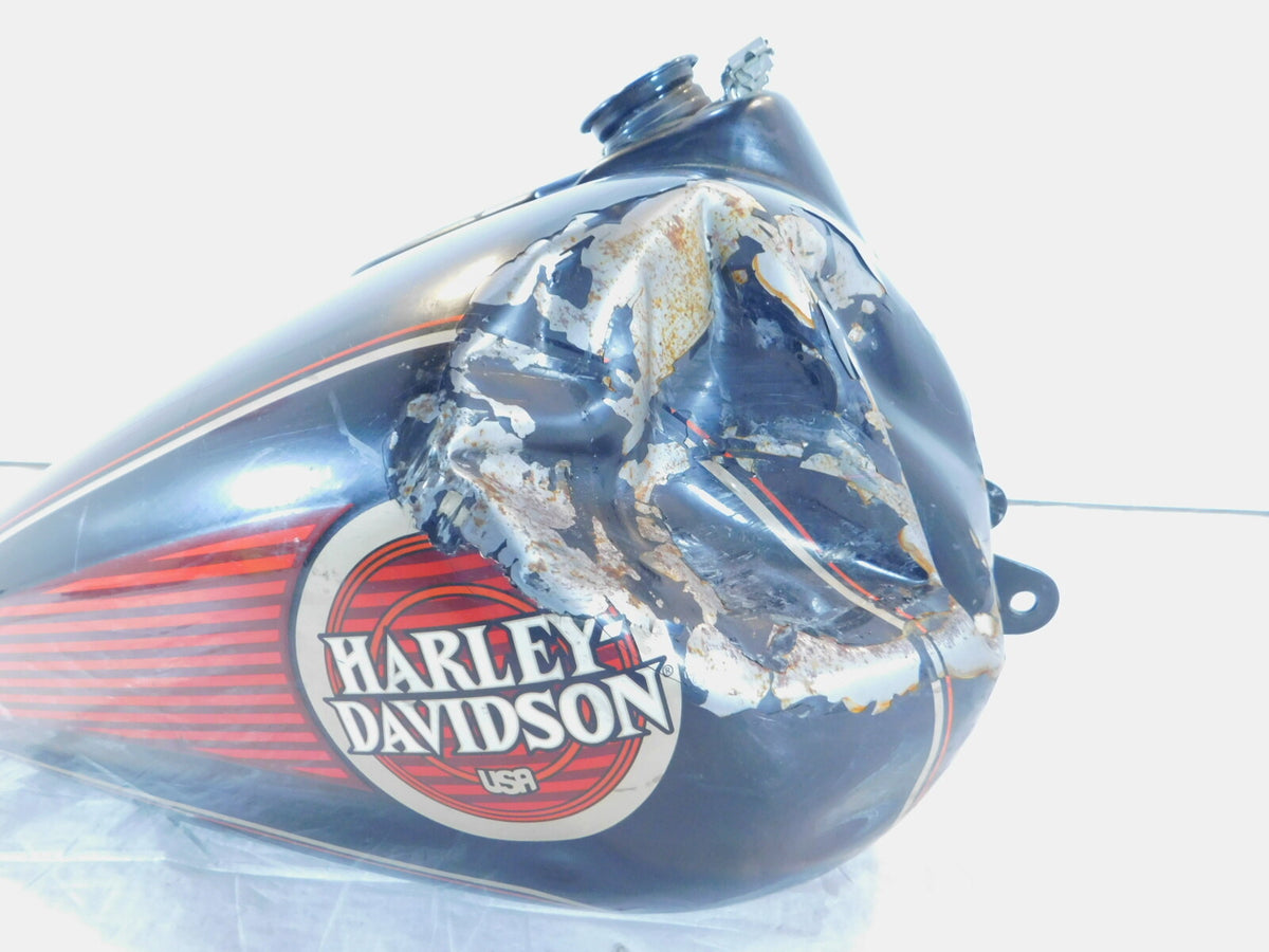 Dented 1993-1994 Harley Davidson Electra & Tour Glide Black Fuel Gas Petrol Tank - C3 Cycle