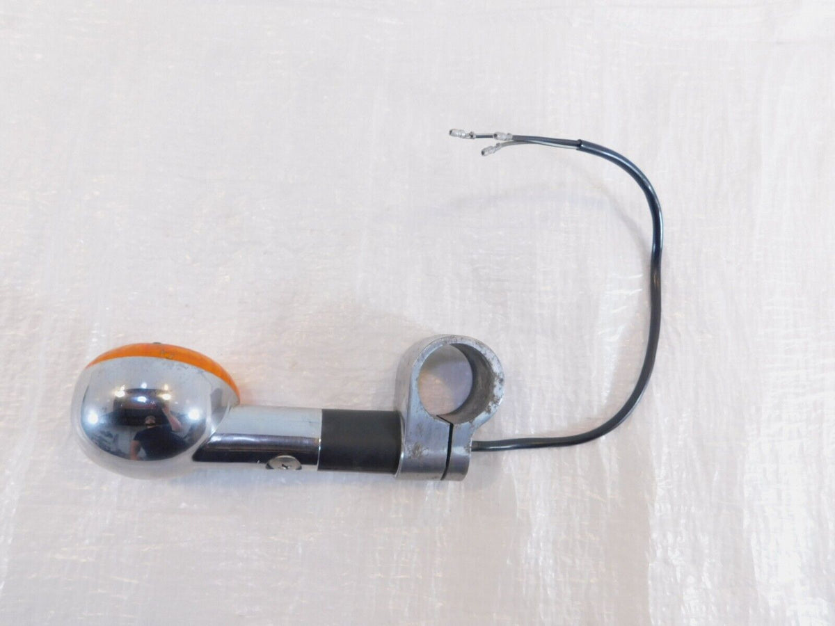 1986-2003 Suzuki Savage 650 LS650 Front Indicator Turn Signal Light & Mount - C3 Cycle
