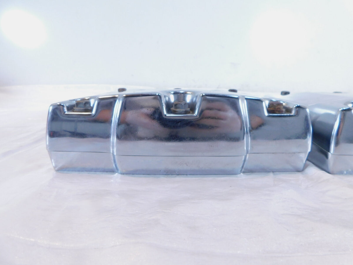 Harley Davidson Touring Dyna & Softail Chrome Cylinder Head Rocker Boxes - C3 Cycle