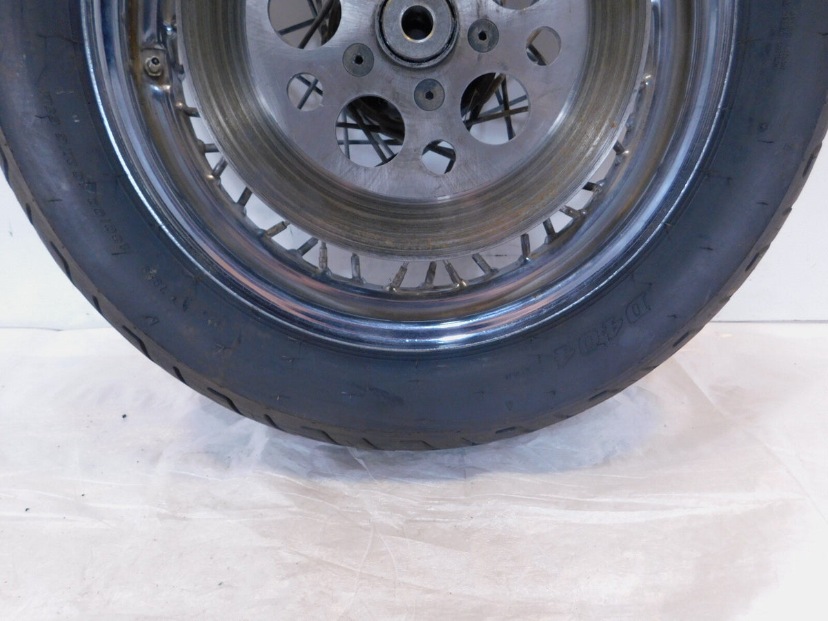 1982-1985 Harley Davidson XLS XLH Ironhead Sportster 1000 Laced Rear Wheel Rim - C3 Cycle