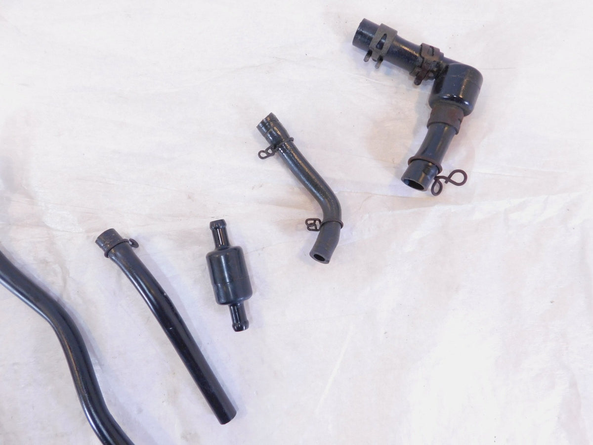 1981 81 Yamaha XV750 Misc Engine Motor Oil Coolant & Air Hose Line Pipe Box Lot - C3 Cycle