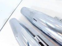 Harley Davidson Dyna Super Glide & Low Rider Chrome Exhaust Header Pipe Mufflers - C3 Cycle