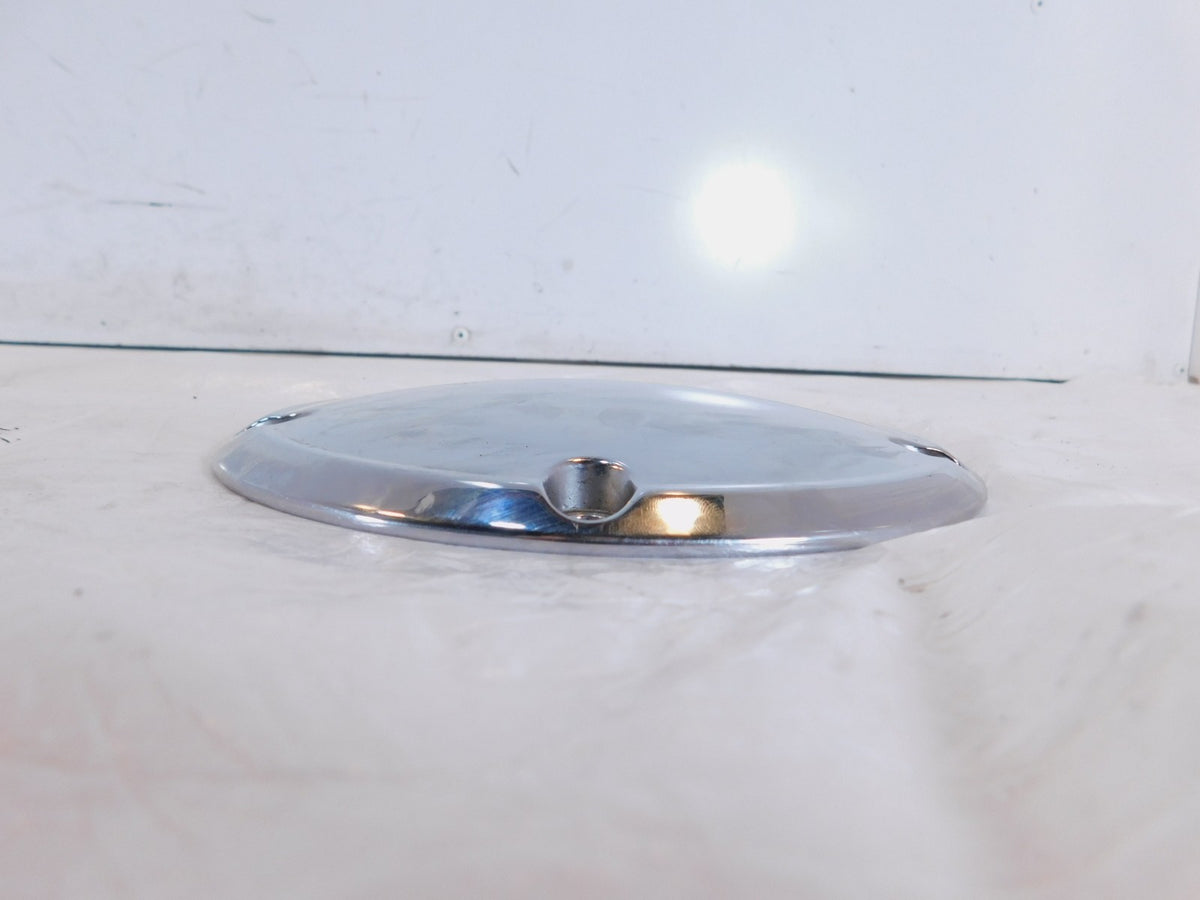Harley Davidson Twin Cam Dyna & Softail Left Engine Chrome Derby Clutch Cover - C3 Cycle