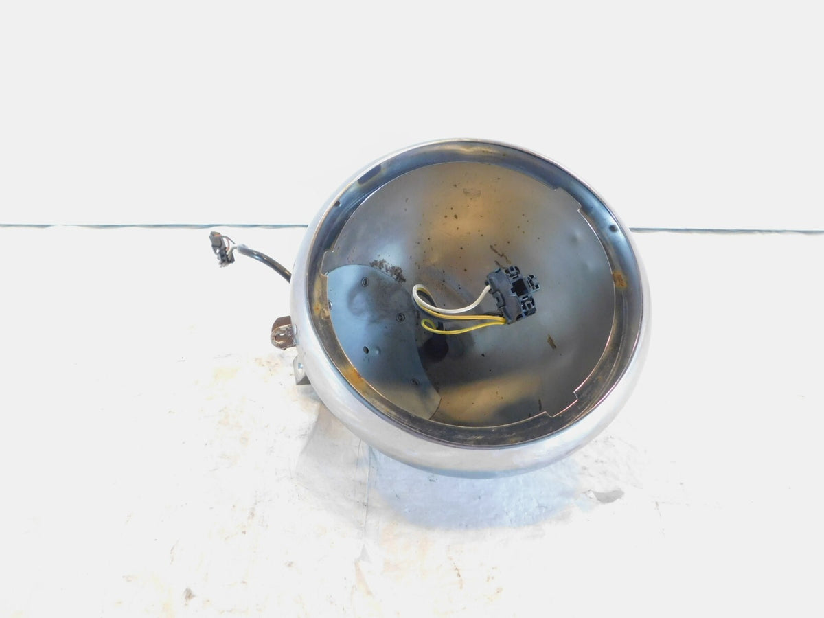 Harley Softail Heritage Classic & Fat Boy Chrome Shell Headlight Housing Bucket - C3 Cycle