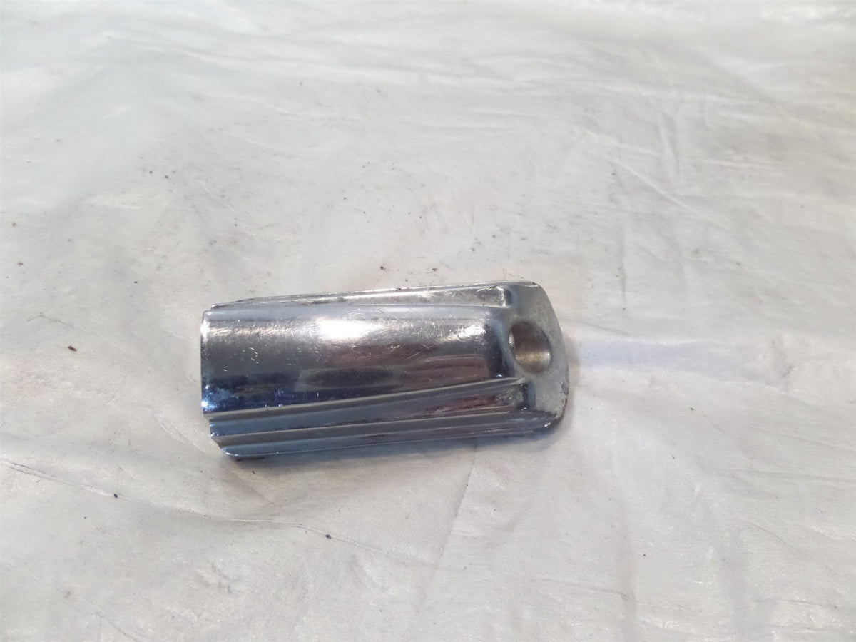 Harley Touring Dyna Sportster Softail Chrome Rubber Footpegs Footrest for Parts - C3 Cycle