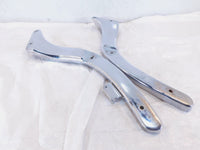 Yamaha V-Star XVS 650 Classic Silverado Chrome Rear Wheel Fender Support Struts - C3 Cycle