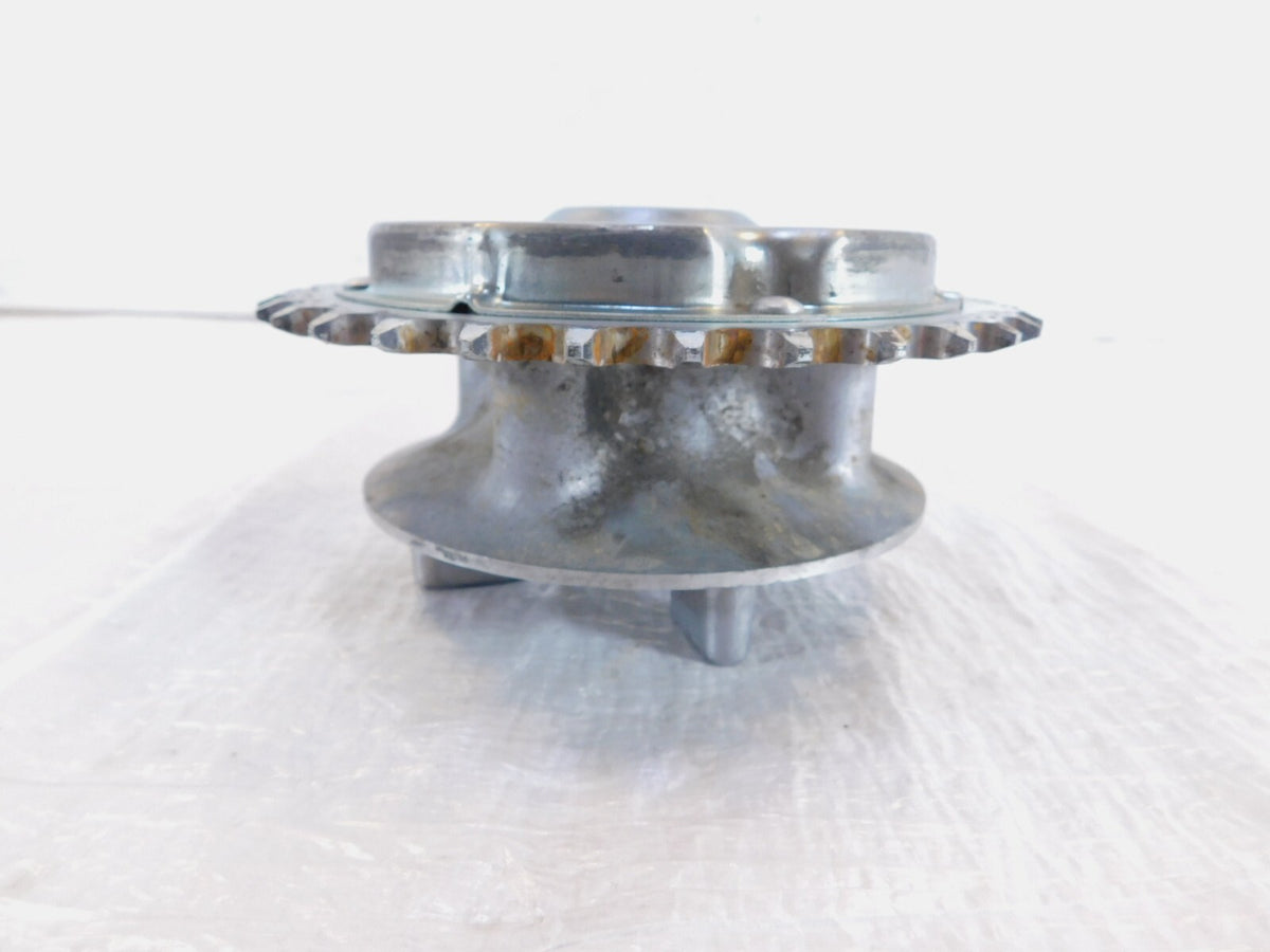 Honda Rebel 250 CMX250 CMX250C Silver Rear Back Wheel Drive Hub & Sprocket (33T) - C3 Cycle