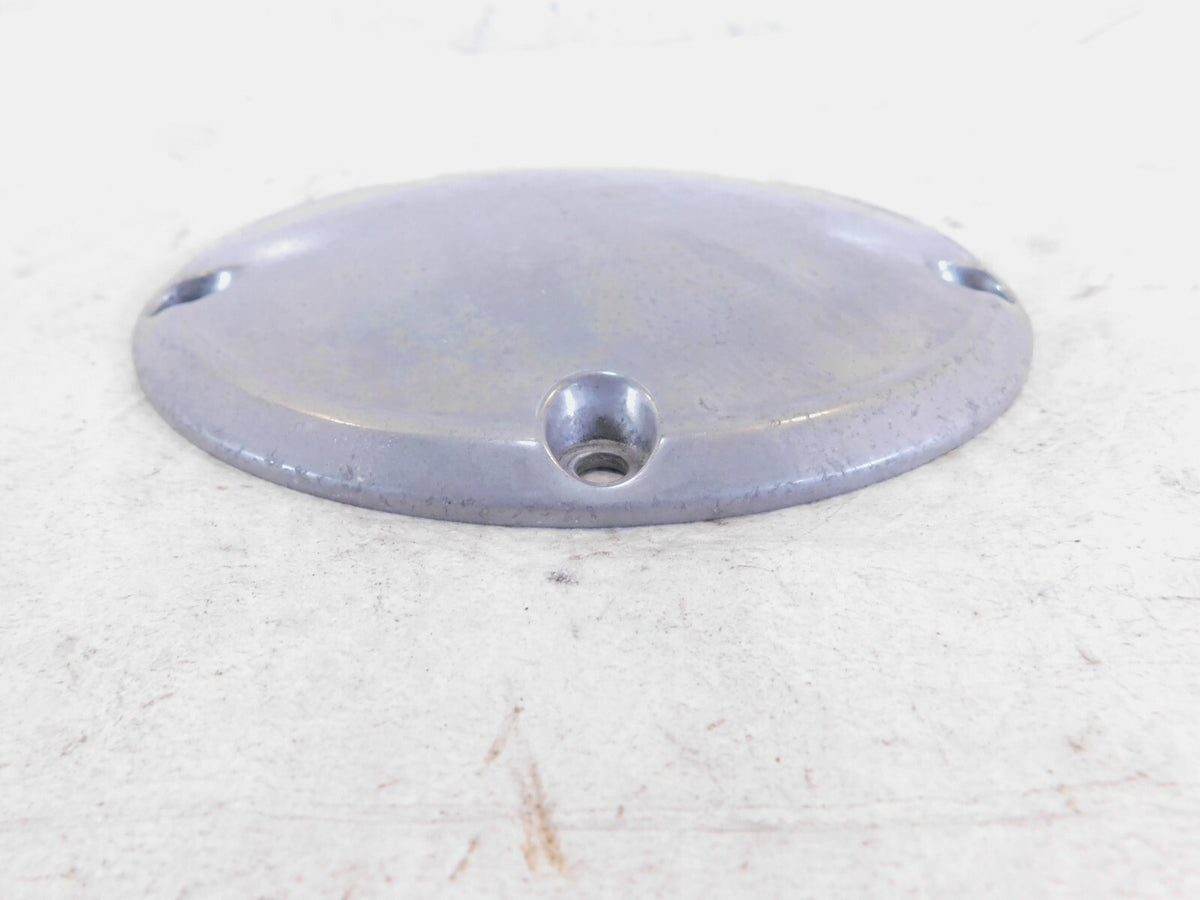 Harley Davidson Twin Cam Dyna & Softail Left Engine Polished Derby Clutch Cover - C3 Cycle