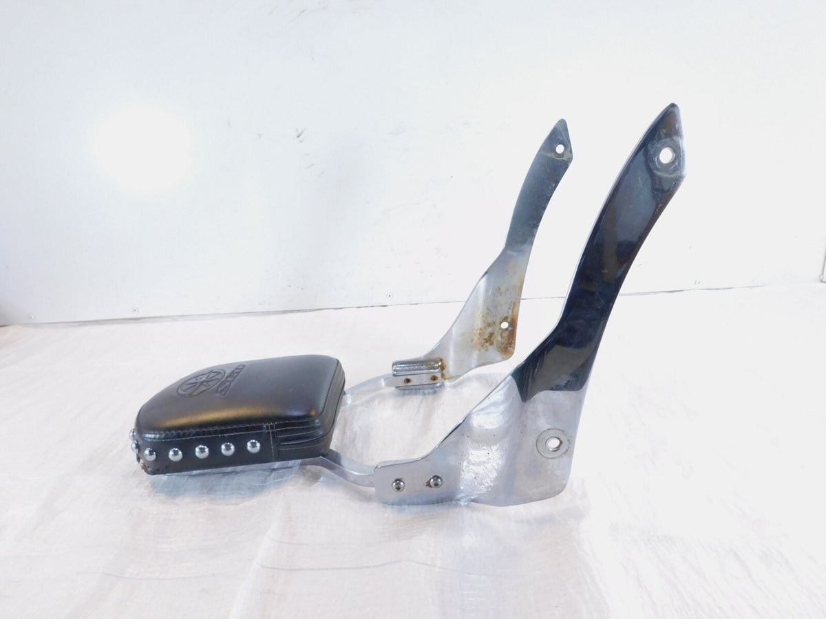 Yamaha V-Star 650 XVS650 Classic Silverado Rear Passenger Sissy Bar Backrest - C3 Cycle