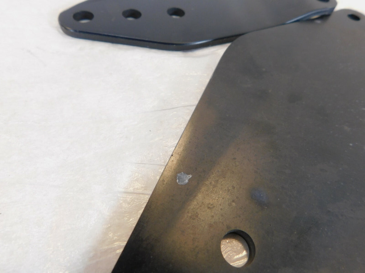 08-10 Kawasaki Ninja ZX-10R Left/Right Front Footrest Foot Peg Heel Guard Fins - C3 Cycle