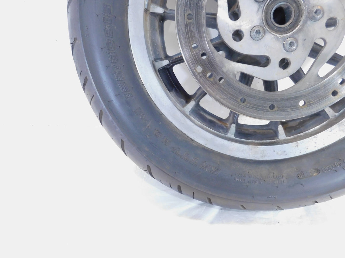 2006-2007 Harley Davidson Sportster 1200 Low Cast Rear Wheel Rim & Tire & Rotor - C3 Cycle