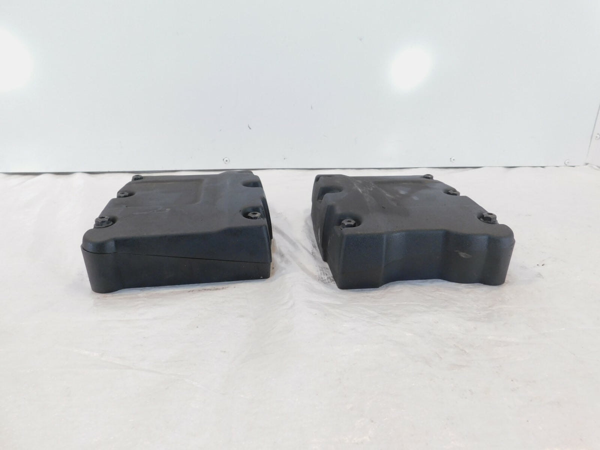 Harley Davidson Touring Dyna & Softail Black Wrinkle Cylinder Head Rocker Boxes - C3 Cycle