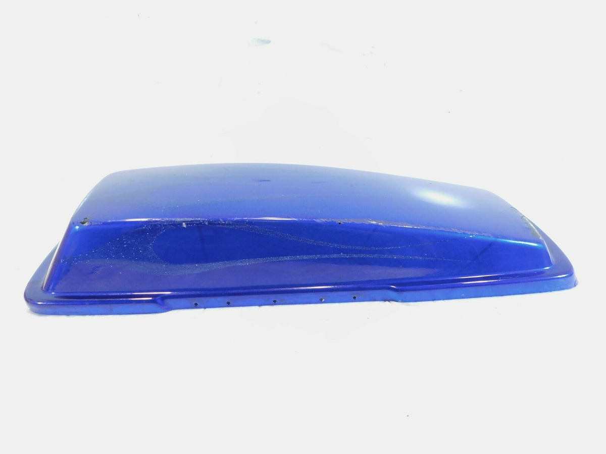 Harley Davidson Touring Road King & Electra Glide Blue Left Saddlebag Cover Lid - C3 Cycle