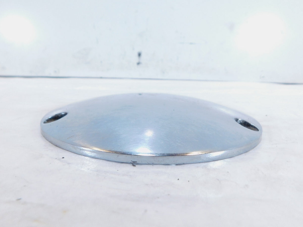 Harley Davidson Evo Softail Dyna & FXR Left Engine Chrome Derby Clutch Cover - C3 Cycle