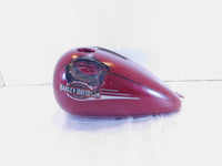 Harley Davidson Softail Heritage Classic & Fat Boy Red Fuel Gas Tank - Dented - C3 Cycle