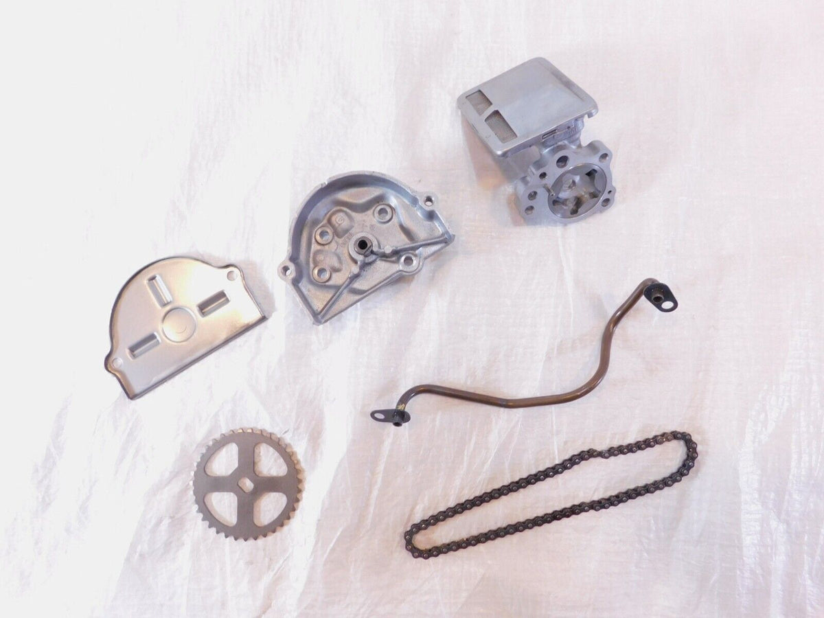 Yamaha Virago 700 XV700 750 XV750 1000 1100 XV750 Oil Pump w/ Gear Chain & Cover - C3 Cycle