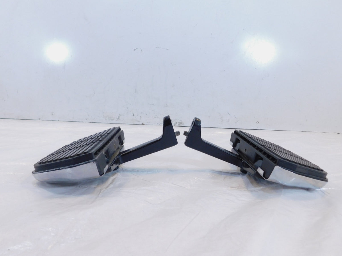 Harley Davidson Road King Electra Glide Chrome Passenger Footrest Footboards - C3 Cycle