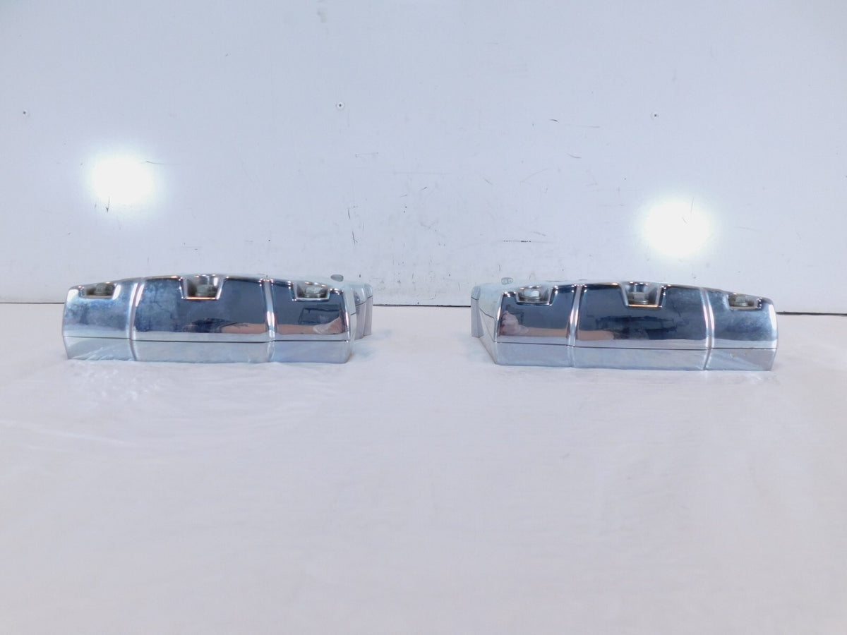 Harley Davidson Touring Dyna & Softail Chrome Cylinder Head Rocker Boxes