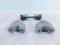 2002-2013 Honda FSC600 Silver Wing 600 Front Handlebar Riser Clamp Brackets - C3 Cycle