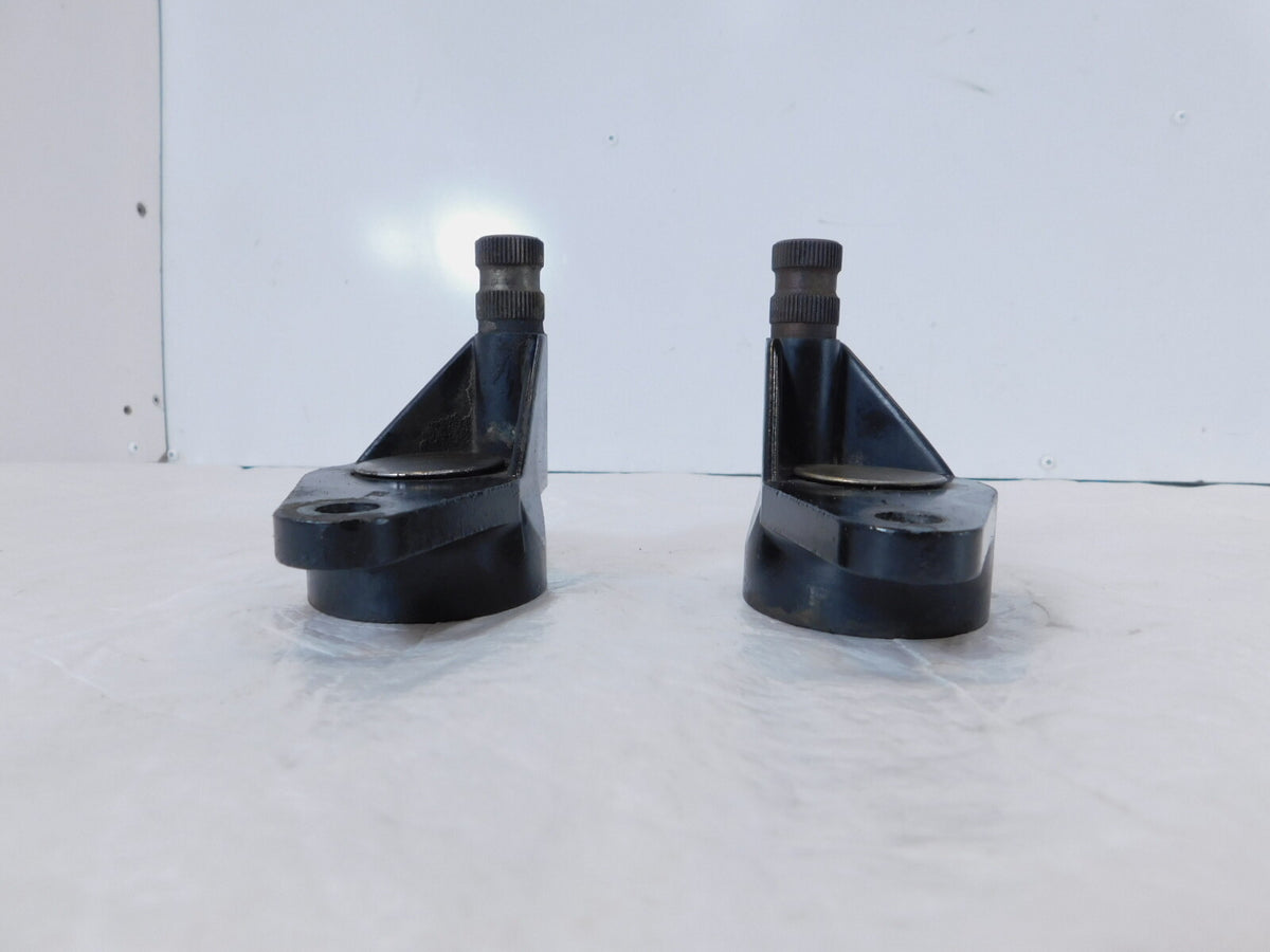 Harley Davidson Electra Glide Rear Fork Swingarm Left & Right Footrest Brackets - C3 Cycle