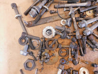1989 89 BMW K100RS K100 RS Misc Nuts Bolts Brackets Hardware Parts Box Lot - C3 Cycle