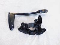 Harley Performance Machine Black Road King Electra Street Glide Rear Brake Pedal - C3 Cycle
