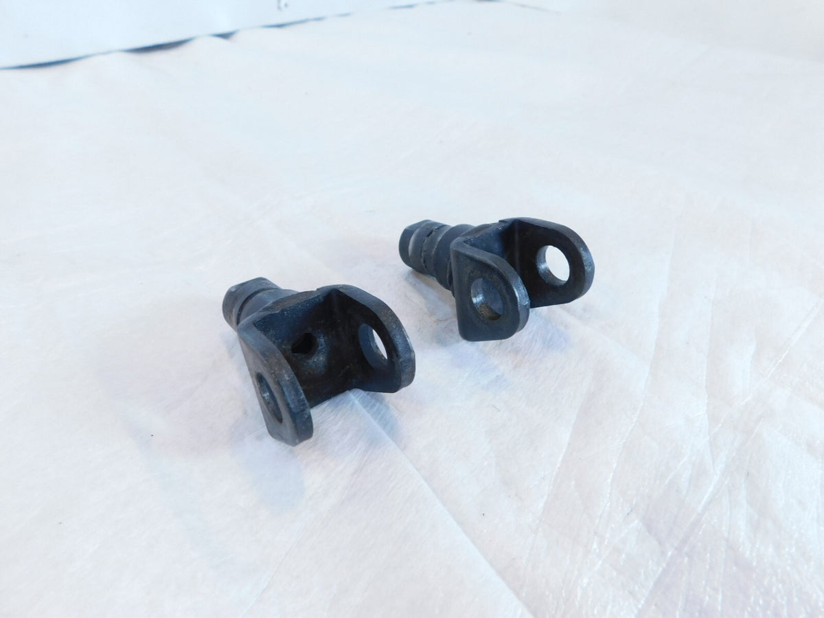 95-97 Kawasaki GPz1100 ZX1100E Left/Right Rear Footrest Foot Peg Bracket Mounts - C3 Cycle