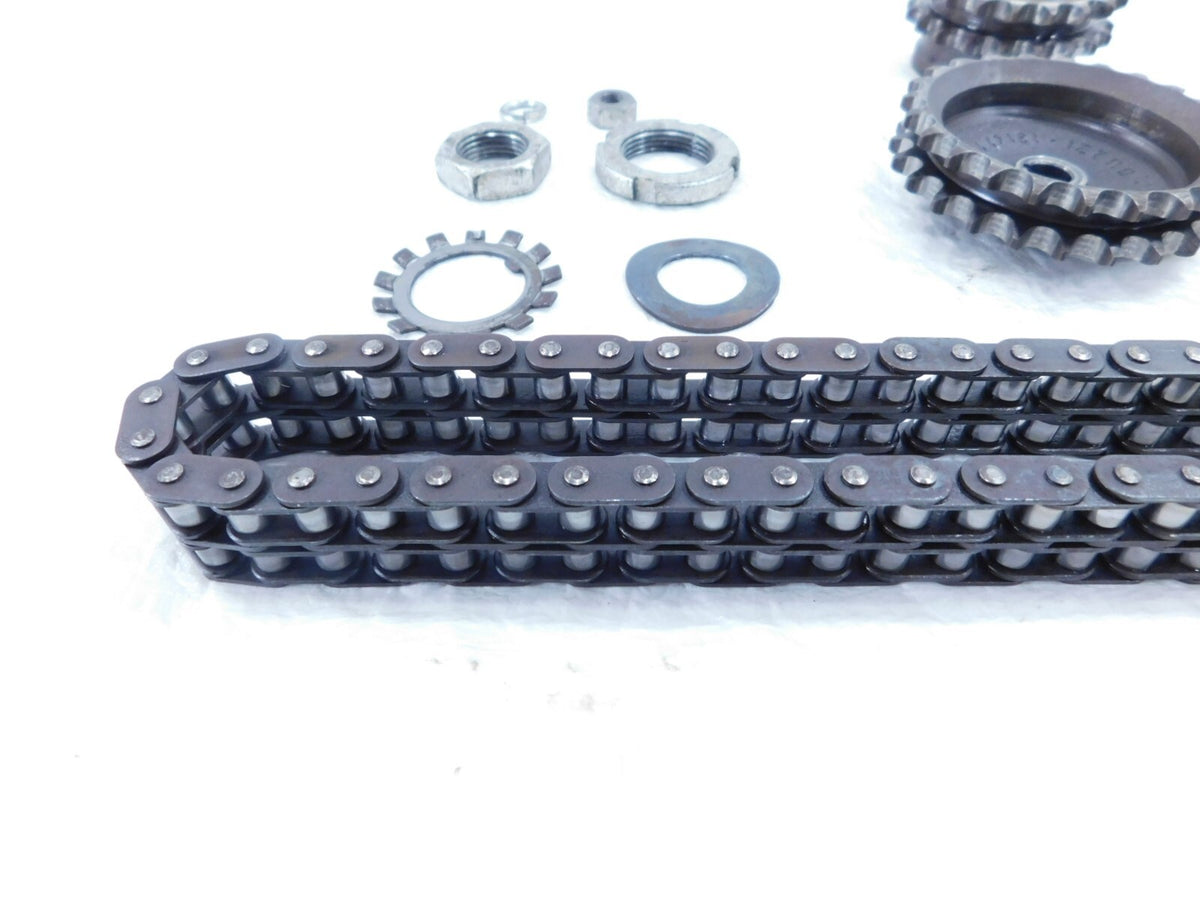 1976 Moto Guzzi Convert V1000 Engine Camshaft Cam Timing Sprocket Gears & Chain - C3 Cycle
