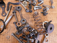 1984 Honda CB650 CB650SC Nighthawk 650 Misc Nuts Bolts & Brackets Parts Box Lot - C3 Cycle