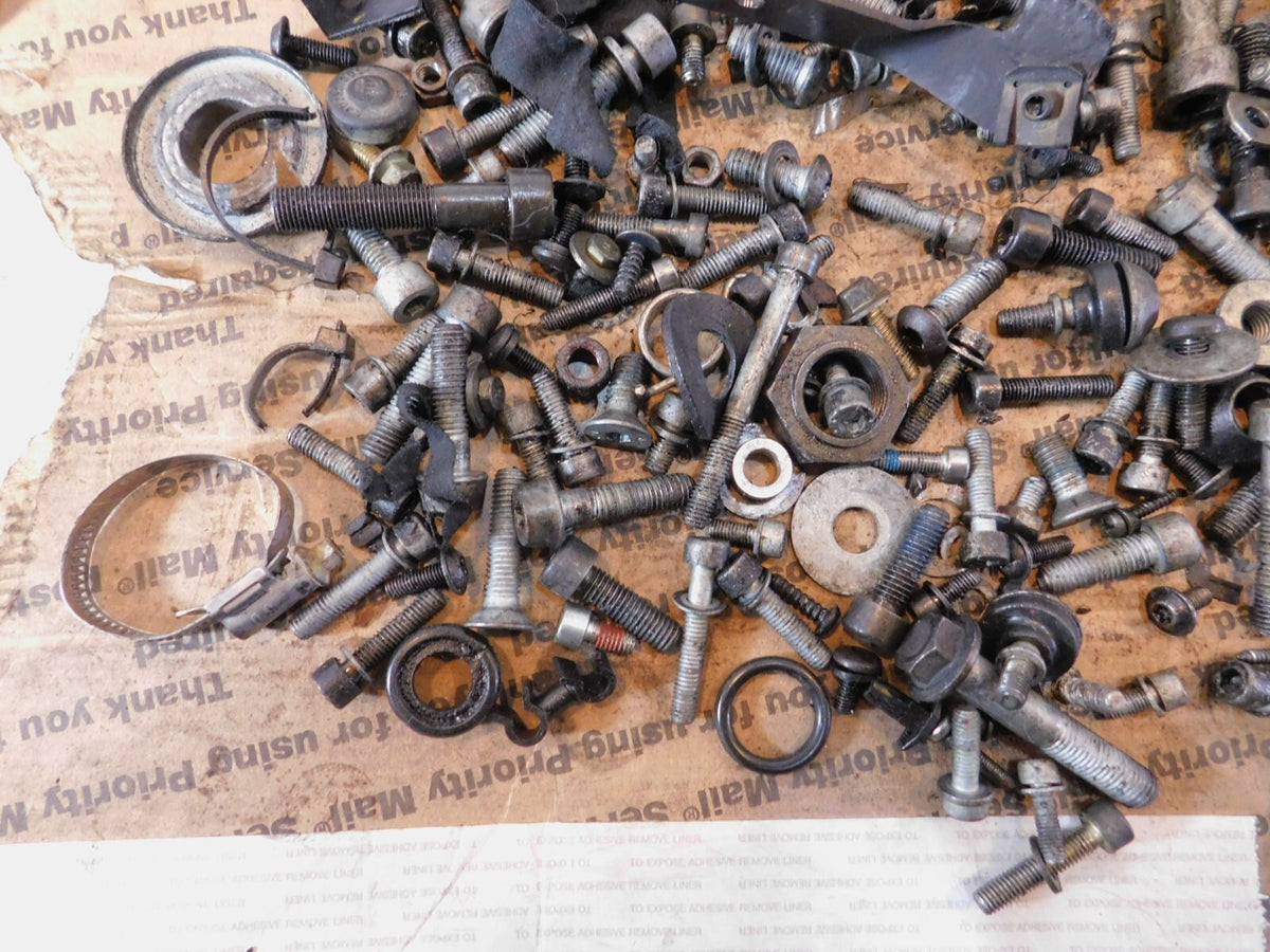 2003 03 BMW K1200 GT K1200GT Misc Hardware Nuts Bolts Brackets Parts Box Lot - C3 Cycle