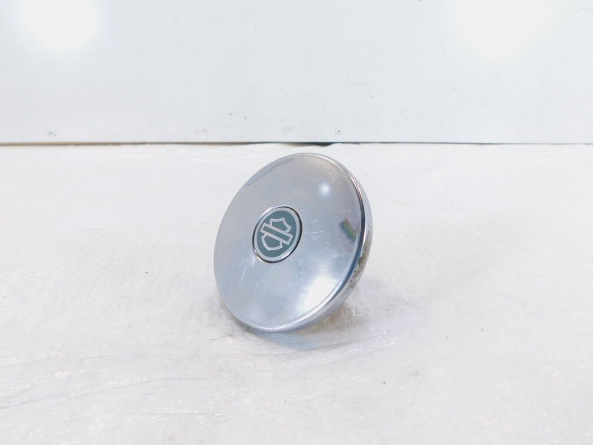 Harley Davidson Logo Sportster Dyna & Softail Chrome Fuel Tank Gas Cap Lid - C3 Cycle