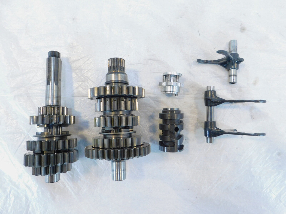 1998-2003 KTM 640 Adventure R & Duke LC4 Transmission Gears & Shifter Drum Forks - C3 Cycle