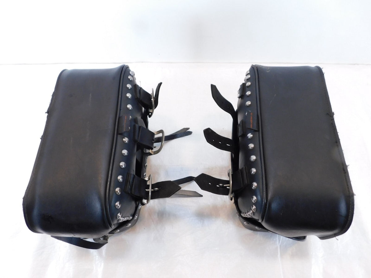 2001 01 Yamaha V-Star 650 Classic Saddlemen Rear Left/Right Luggage Saddlebags